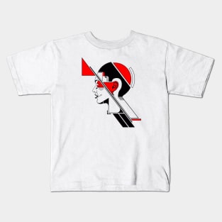 abstract potrait Kids T-Shirt